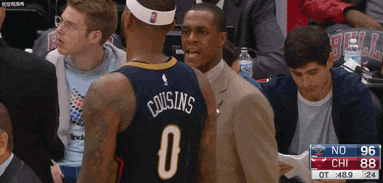 考辛斯: 他说我篮板不如他