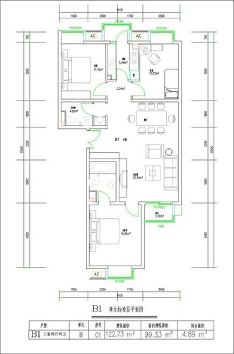 请邻居们来认领带尺寸户型图