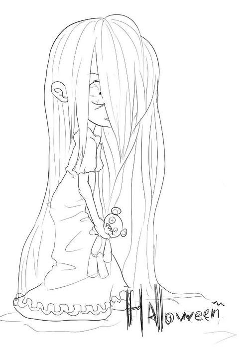万圣节 妖怪线稿|插画|创作习作|free27 - 原创作品 - 站酷 (zcool)