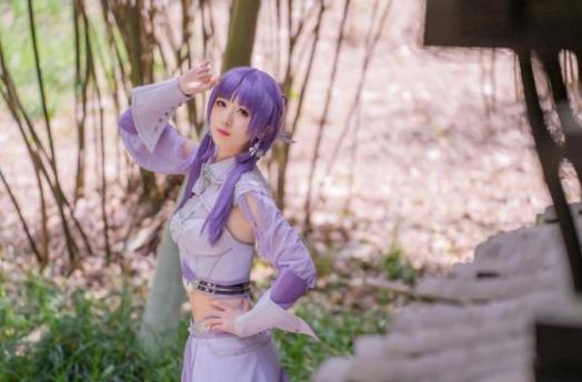 斗罗:终于找到女神白沉香cos照了,小蛮腰 黑色丝袜,比