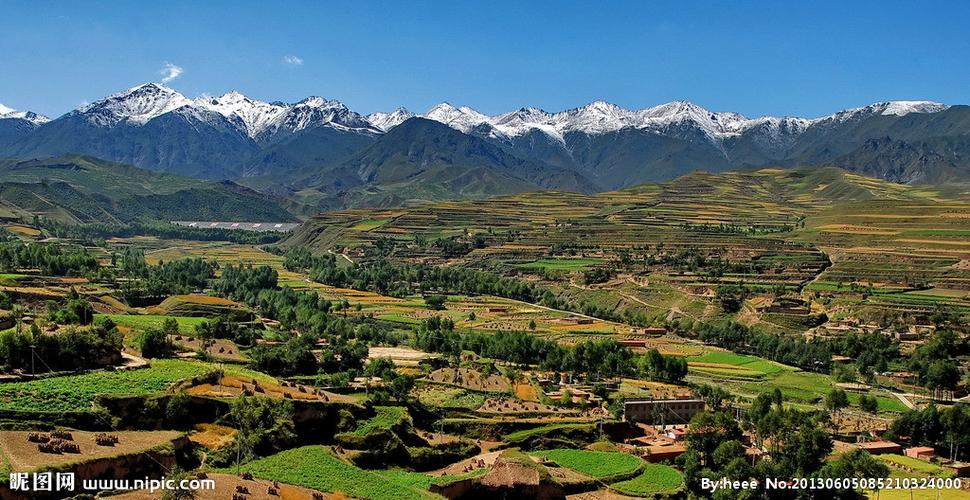 乐都南山谷地图片