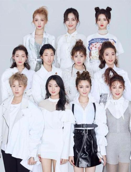 《创造101》中脱颖而出,组成了中国内地女子演唱组合火箭少女101