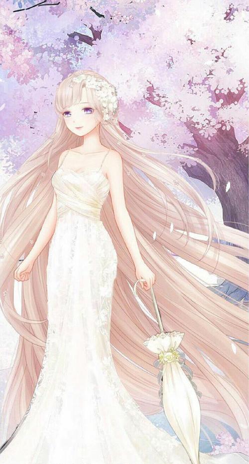 最美动漫婚纱人物图片,看完有想穿婚纱的冲动吗