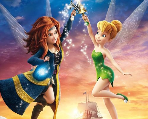 小叮当与海盗仙子,卡通电影 640x960 iphone 4/4s