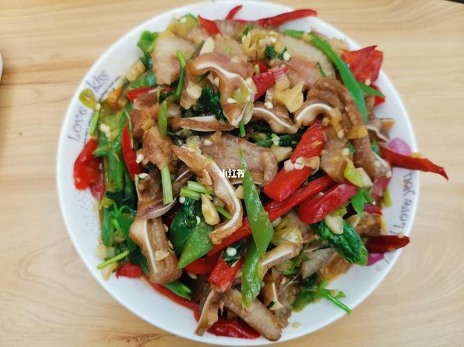 0001 辣椒炒猪耳朵_猪耳朵_辣椒_香菜_美食_美食教程