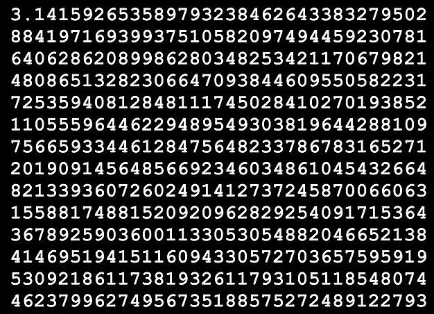 瑞士科学家刷新圆周率新纪录,达小数点后 62.8 万亿位