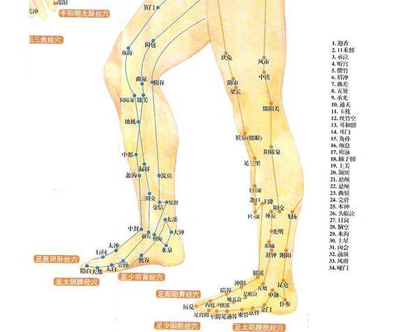 然而你不会知道,小腿经络不通,必会有疑难杂症,.