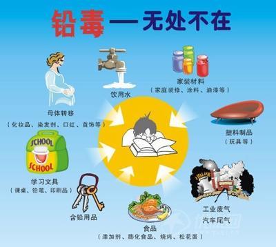 铅中毒的疾病治疗