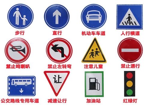 社会:《交通标志作用大》