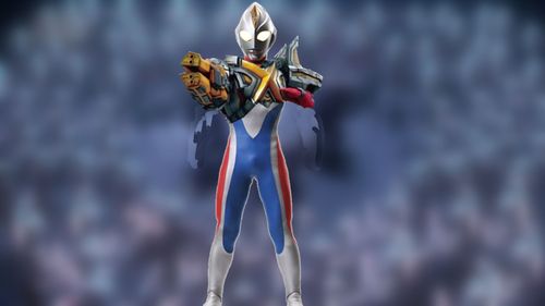 平成三杰找艾雷王借力量之后,迪迦奥特曼还是一样帅