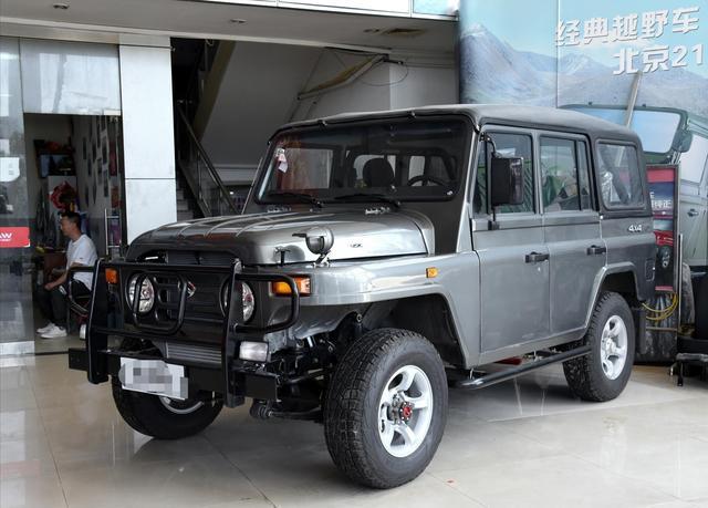 新款柴油北汽bj212,2.8t 四驱,落地10万,越野不输铃木吉姆尼