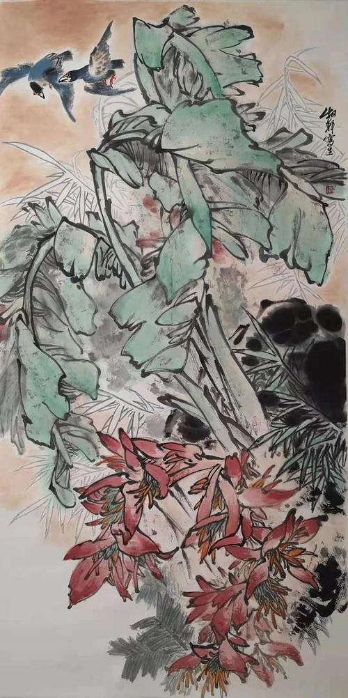 国画家|宋志花鸟画