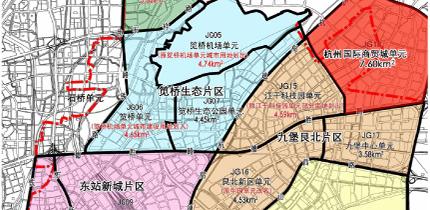 九堡地图杭州国际商贸城杭州九堡最新规划图杭州国际商贸城规划图九堡