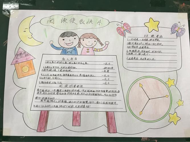 道县五小开展"大阅读"手抄报评比