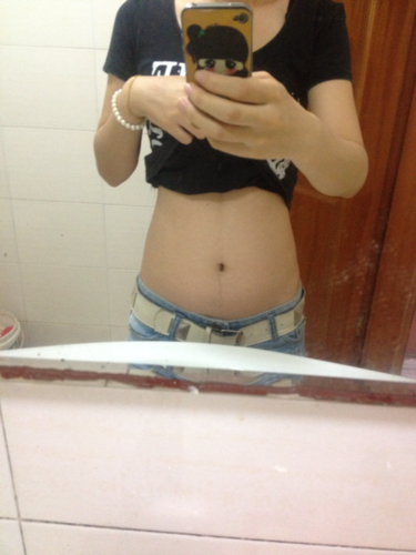 孕16周,你们肚子都是怎样的?