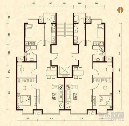 北京城建·筑华年3号楼3室2厅1卫1厨97.00㎡(更多户型图)