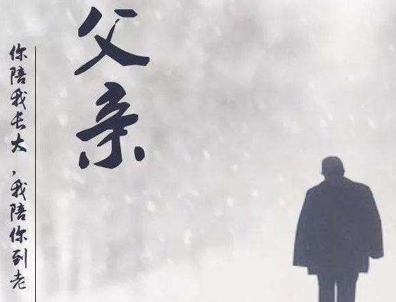 爱不可以重来父亲只留下背影我只有痛和悔