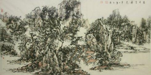 牛源 中国画 山水