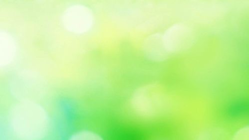 绿色模糊ppt背景图片合集 版