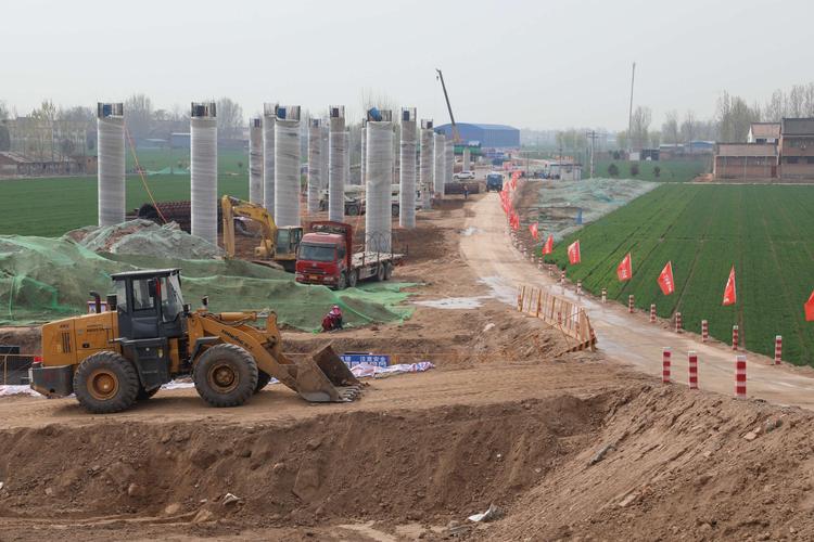 调研国道207焦作至温县段改建工程和孟州至偃师黄河大桥及连接线工程