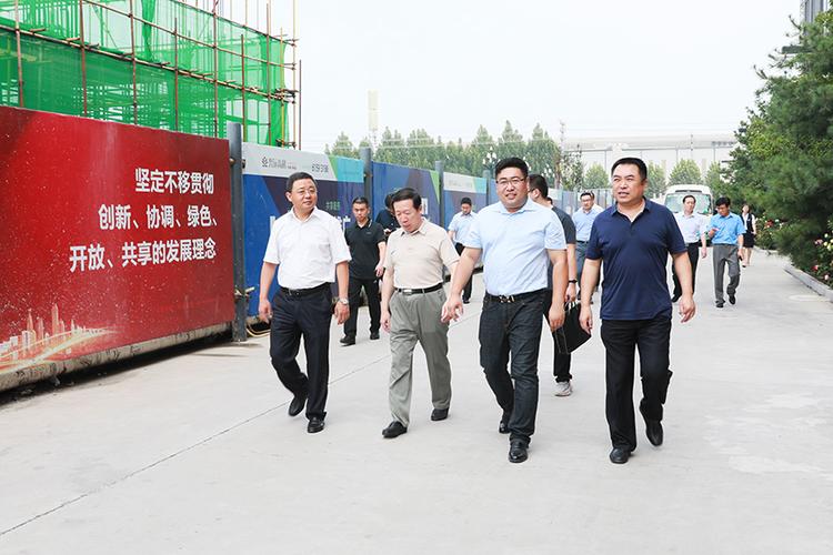 三河市市长刘连杰与省督查组一行莅临兴远高科考察调研