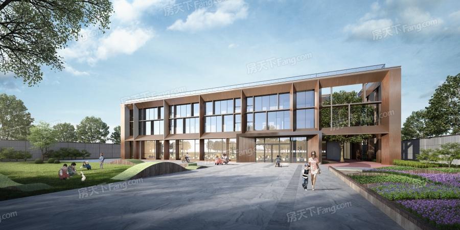 中海云麓世家项目自带幼儿园效果图