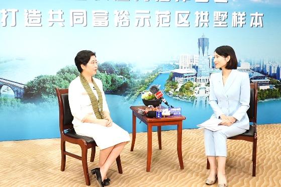 视频| 杭州市拱墅区委书记陈瑾:高质量建设运河沿岸名