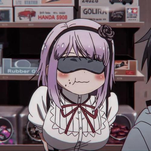 《粗点心战争》枝垂萤,动漫头像自剪,热情到脱线的大小姐