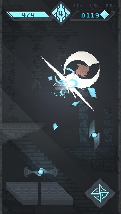 启发自《downwell》独立作品《旋转勇者》预计09月问世