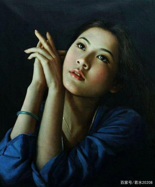 杨华的油画具有东方女性的独有神韵,许多作品被海外收藏家收藏!