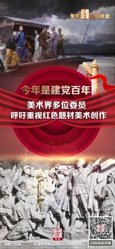 今年是建党百年,美术界多位委员呼吁重视红色题材美术