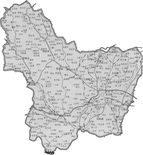 京娘湖位于武安市境内,距