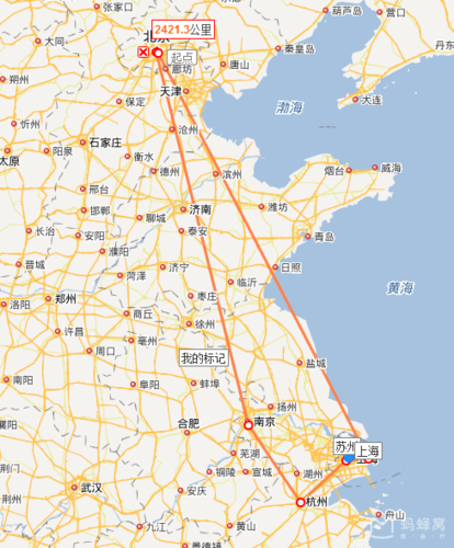 因为北京到上海或者南京这条火车线路是有通宵班次的,就意味着来回