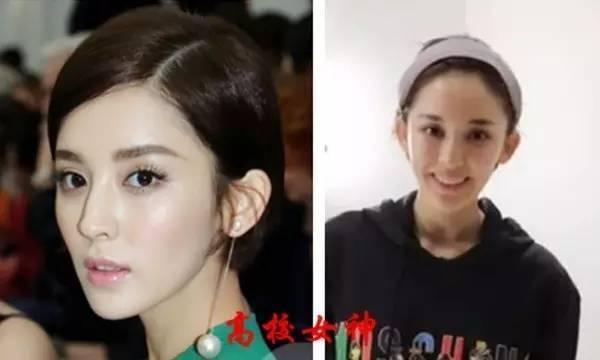 12,古力娜扎胖迪卸妆后脸上带了点可爱的小小的雀斑,肤色没有荧幕上