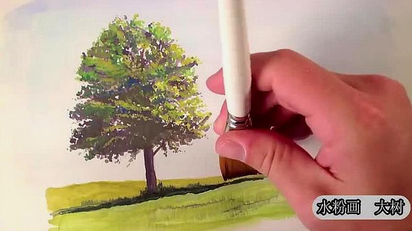 怎么画简单的水粉画?