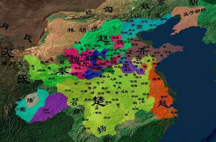 战国地图全图高清版_手机壁纸_电脑壁纸_桌面壁纸【图