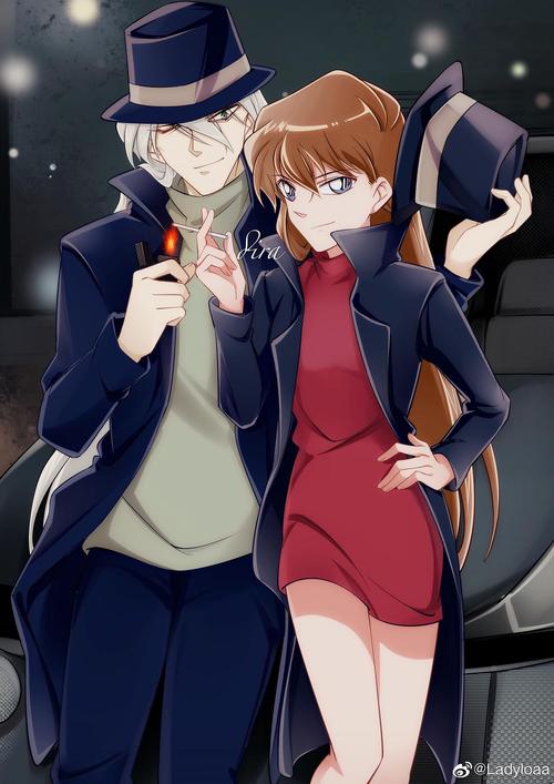 分享一波柯南灰原哀基德头像壁纸柯哀琴哀