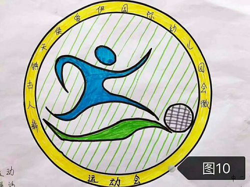 彝人古镇天使爱伊幼儿园"亲子运动会" ―― 系列活动二:体育节标志