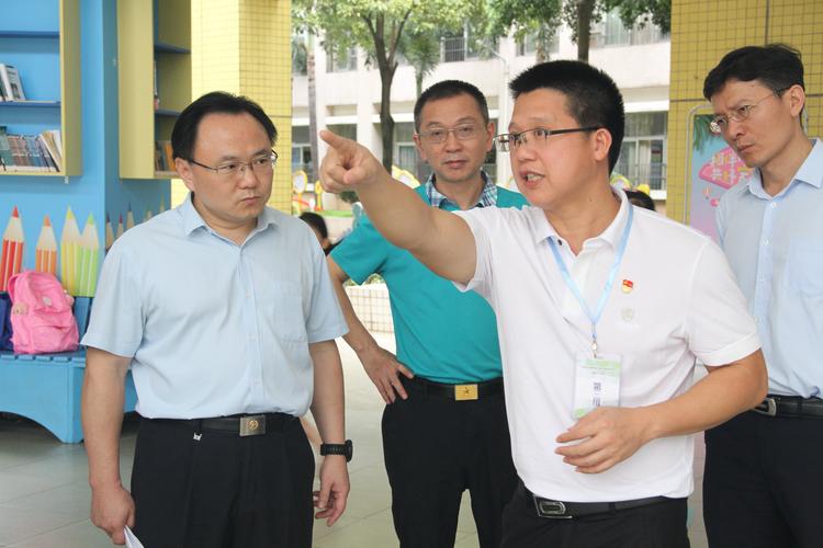 启航教育精彩瞬间——桂江小学校长林建勤