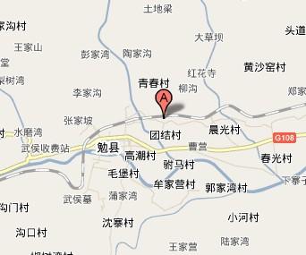 周家山镇位于勉县县城东四公里,东南和东北分别与新街子镇,同沟寺镇