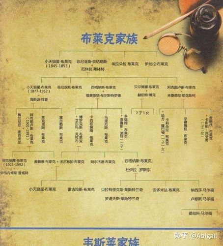 求哈利波特布莱克家族树族谱图?