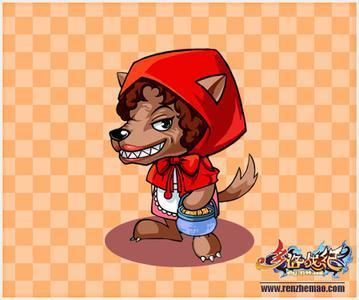 狼吃外婆的简笔画集