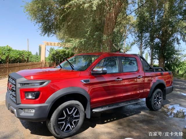 江淮全新大皮卡,正式命名悍途,现车实拍