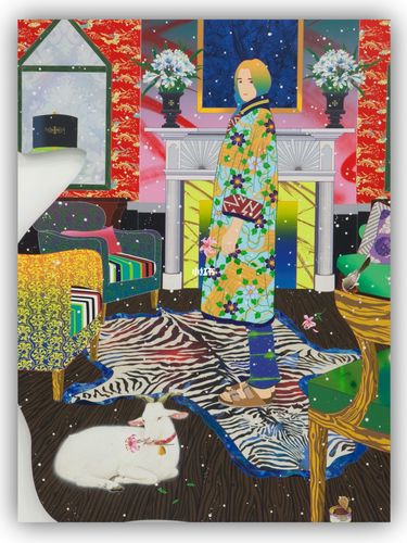 日本当代艺术家|松山智一_艺术_日本_纽约_艺术家_博物馆_壁画_松山