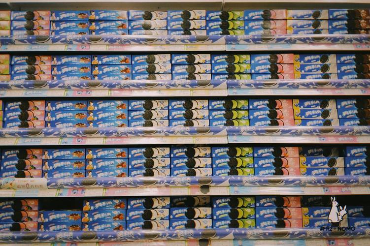 一整面墙的奥利奥