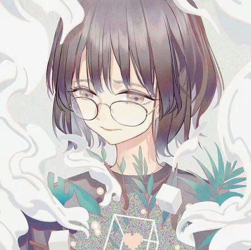 动漫女头 眼镜控