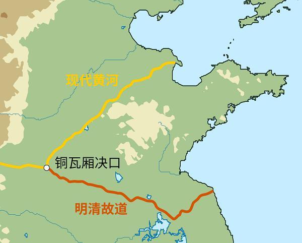 由长垣县,东明县至张秋镇[3],在山东境内以济水(山东段俗称大清河)