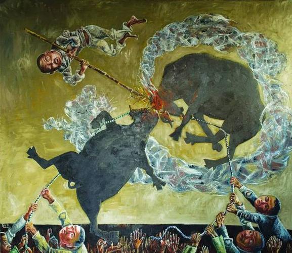 这也是为什么熊庆华画出来的马蜂群,水波纹和别人画的就是不一样,因为