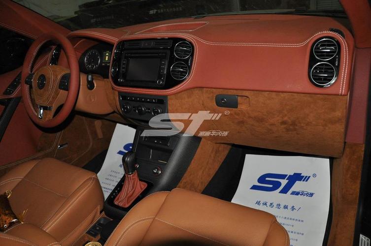 供应大众途观内饰改装,座椅门板改装,方向盘改装,顶棚包覆翻毛皮,汽车