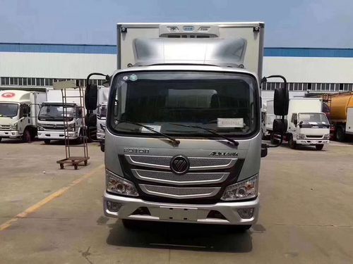 福田欧马可新款s3国六冷藏车图片